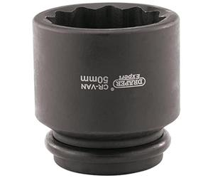 Draper 33319 Hub Nut Socket Impacto, 50 mm, 3/4 de pulgada