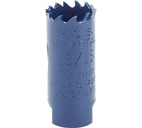 Draper 34744 Expert HSS - Hoja de sierra perforadora bimetálica, 21 mm, color azul
