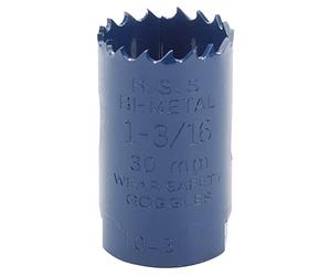 Draper 34756 Expert HSS - Hoja de sierra perforadora bimetálica, 30 mm, color azul