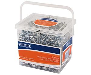 Draper 37657 - Remachadora (tamaño: 3.2x10.2mm, pack de 2000)