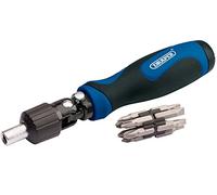 Draper 38124 - Trinquete Destornillador Conjunto (11 Piezas)