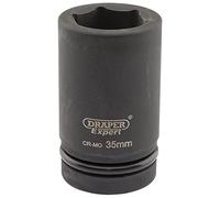 Draper 425D-MM - Juego de vasos para llaves (tamaño: 35mm)