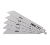 Draper 43460 Dos Metales Sierra de Sable Blades-Metal 150mm 10tpi 5Pc