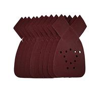 Draper 43993 - Hojas de lijado con gancho y bucle, 140 mm, grano 120, SSD4 (paquete de 10)