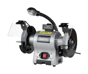 Draper 5095 - Amoladora de mesa (370 vatios, 24 voltios, tamaño: 150mm)