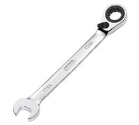 Draper 51999 Hi-Torq - Llave combinada de trinquete reversible métrica, 12 mm