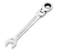 Draper 52014 Hi-Torq - Llave combinada de trinquete de cabeza flexible métrica, 13 mm