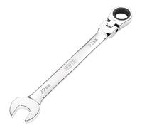 Draper 52024 Hi-Torq - Llave combinada de trinquete de cabeza flexible métrica, 22 mm