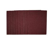 Draper 54716 1/4 hojas de lijado, 115 x 150 mm, grano 40 (paquete de 10)
