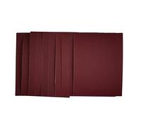 Draper 54806 1/4 hojas de lijado, 115 x 150 mm, grano 240 (paquete de 10)