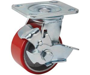 Draper 606100PB - Rueda para muebles (tamaño: 100mm)
