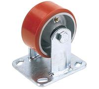 Draper 606125F - Rueda para muebles (tamaño: 125mm)