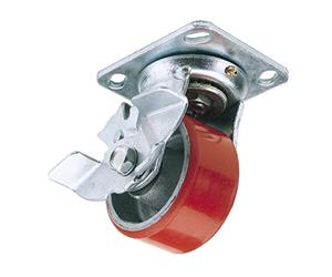 Draper 606125PB - Rueda para muebles (tamaño: 125mm)