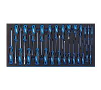 Draper 63406 Agarre Suave Destornilladores Set en Completo Cajón Eva Inserción