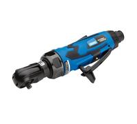 Draper 65018 Storm Force - Trinquete de aire rechoncho (unidad cuadrada de 1/4 pulgadas), azul