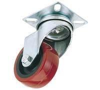 Draper 65513 - Rueda para muebles (tamaño: 75mm)