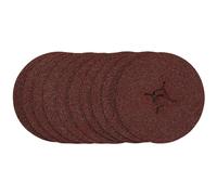 Draper 68377 Fibra Discos Lijar, 115mm, 36 Grano, (Paquete De 10)
