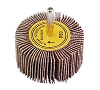Draper 71919 Rueda abrasiva de solapa (60 mm x 30 mm, grano 80)