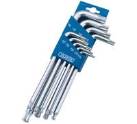 Draper 73035 9 Piezas Draper Tx Estrella 1/2 Bola Extremo Llave Juego