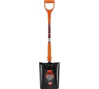 Draper 75169 Expert - Pala de boca cónica, totalmente aislada y forjada, color naranja, negro