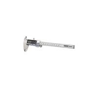 Draper 80859 80859-Calibrador Vernier Digital de Doble Lectura, Acero Inoxidable, 150 mm