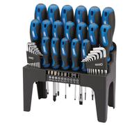 Draper 81294 Agarre Suave Destornillador, Maleficio Clave Y Broca Set (44 Pieza)