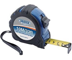 Draper 82816 Expert - Cinta métrica profesional de 10 m, color negro y 10 m
