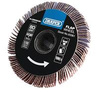 Draper 93361 Rueda de aleta de óxido de aluminio de grano 80 (5 x 60 mm)