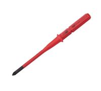 Draper 9651pz/SL Slim Ergo Plus Extra Slim PZ/SL tipo VDE Destornillador intercambiables hoja, azul, número 1 x 100 mm