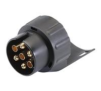 Draper 99657 Adaptador de conversión de enchufe 7 tipo N a 13 pines Euro 12V remolque y recuperación, color negro