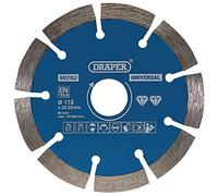 Draper 99782 Hoja de diamante segmentado (115 mm), azul