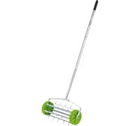 Draper Aireador de césped enrollable con tambor puntiagudo de 450 mm, 83983, para aireación de césped de jardín con púas de 33 mm, 1 unidad