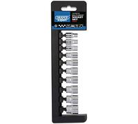 Draper B10 M/MDS/E 1/4 "SQ. DR. Métricas unidades & # 174; Socket Set (10 piezas), color azul
