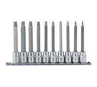 Draper d-txp/10/100 3/8 "SQ. DR. TX STAR & # 174; Plus Socket Bit Set (10 piezas), color azul