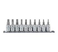 Draper d-txp/10/55 3/8 "SQ. DR. TX STAR & # 174; Plus Socket Bit Set (10 piezas), color azul
