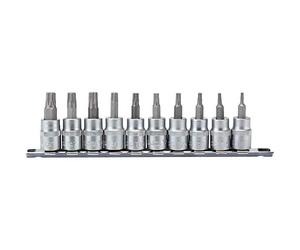 Draper d-txp/10/55 3/8 "SQ. DR. TX STAR & # 174; Plus Socket Bit Set (10 piezas), color azul