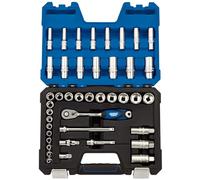 Draper d42mn/SG 3/8 "SQ. DR. Set de llaves de vaso (42 piezas), color azul