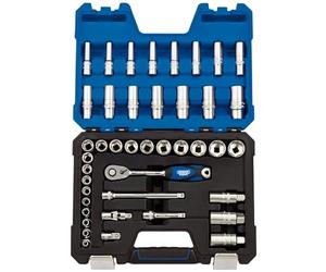 Draper d42mn/SG 3/8 "SQ. DR. Set de llaves de vaso (42 piezas), color azul
