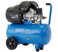 Draper DA50/412tv 50L 230 V 3.0 hp compresor de aire, Azul