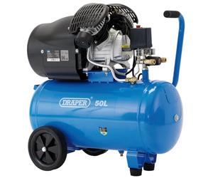 Draper DA50/412tv 50L 230 V 3.0 hp compresor de aire, Azul