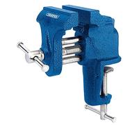 Draper Tornillo de Banco 75mm Hierro Fundido Con Serrado Curvo Jaws 40mm