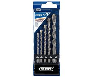 Draper ds5msb brocas para mampostería, azul, 5 piezas