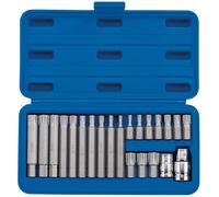 Draper Expert 16347 3/8 , 1.3cm Cuadrado Dr. Ribe Enchufe Y Broca Set (22 Pieza)