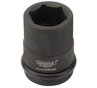 Draper Expert 28694 24mm 1.9cm Entrada Cuadrada Powerdrive Impacto Enchufe