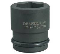 Draper Expert 28743 32mm 1.9cm Entrada Cuadrada Powerdrive Impacto Enchufe