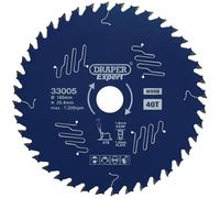 Draper Expert 33005 TCT C/Sierra Blade-Wood-Ptfe Abrigo. 185x25.4mm 40T