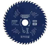 Draper Expert 34208 TCT C/Sierra Blade-Wood-Ptfe Revestido 210x30mm 48T