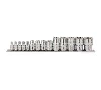 Draper Expert 34415 1/4 , 3/8 , 1.3cm Cuadrado Dr. Tx-Estrella Enchufe Set (14