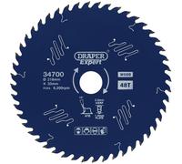 Draper Expert 34700 TCT C/Sierra Blade-Wood-Ptfe Revestido 216x30mm 48T