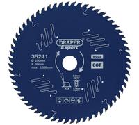 Draper Expert 35241 TCT C/Sierra Blade-Wood-Ptfe Revestido 250x30mm 60T